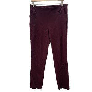 Counterparts Maroon Burgundy‎ Straight Leg Stretch Jeans 14
